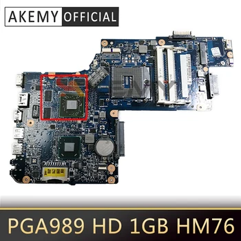 AKEMY Brand new H000052720 sülearvuti emaplaadi Toshiba L850 C850 PGA989 HD 1GB HM76 Emaplaadi TÖÖTAB