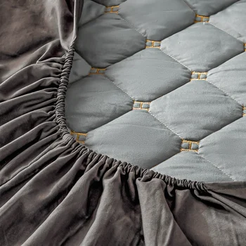 Antibakteriaalne Bedspread voodi Tepitud & Tikitud paksenema täis voodikatted jaoks voodi ruuduline voodi hõlmab madrats kaitsja