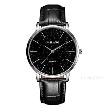 2021 minimalistlik meeste mood ultra-õhuke kellad lihtne paari äri roostevabast terasest net quartz watch Relogio masculino