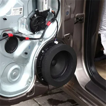1 Tk Auto Kõlarite Ring Bass Ukse Sisekujundus Heliisolatsioon Puuvill Audio-Kõlarid, Heli-Isekleepuv Isolatsioon Ringi
