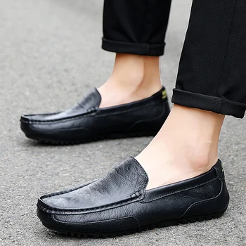 Mencomfortable mees mees sapato korter para meeste vett hülgav kevadel vabaaja jalatsid müük nahast kinga zapatos suvel kuuma masculino
