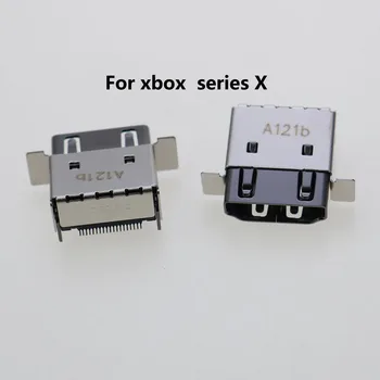 JCD 1 tk Conector de puerto ühilduv pistik-hdmi-para XBOX ÜKS Seeria X, reemplazo de interfaz para XBOX ÜHE Slim S y X