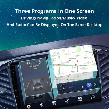 2DIN Android 10 autoraadio Toyota Highlander 2 XU40 2007-2013 Auto-Vastuvõtja GPS Navigation Stereo Vastuvõtja Auto Raadio DSP IGO