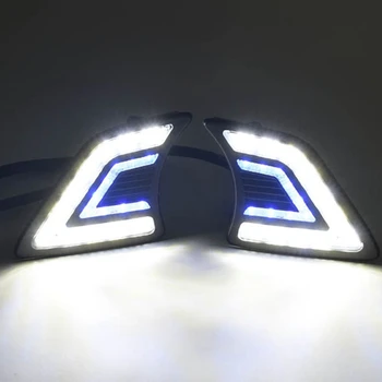 Toyota Hilux Vigo 2012-Paari Ees LED PÄEVATULED päevasõidutuli, seisund: udutule Lamp