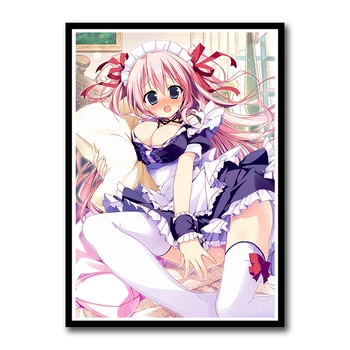 Jaapani Anime Seksikas Kiusatus Alasti Selge Pilt Kõrge Kvaliteediga Plakat, Lõuend Maalikunst Seinamaal Magamistuba Teenetemärgi