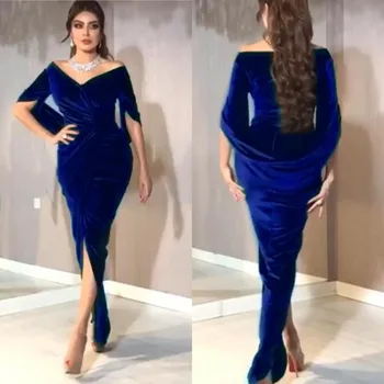 Naiste Kleit Suvel Kulla Velvet 2021 Uus Cheongsam V-kaelus Kleit Naine värviga Pikk Kleit katkisi