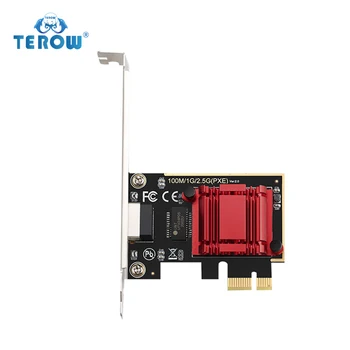 TEROW 2.56 gbit / s Gigabit võrgukaart Ethernet võrgukaardi RJ45 PCI-E Võrgukaart Toetada Ros Mängude PXE Diskless NetworkCard