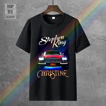 Stephen King - Christine Tshirts Naljakas Õudus Tee-Särk Kolju Lahe Streetwear Paar T-Särk Retro Gooti T-Särgid