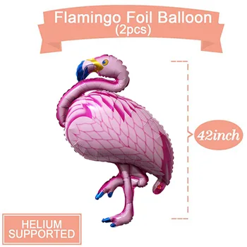 99Pcs/set Roosa Flamingo Õhupallid Vanik Flamingo Heelium Globos Hawaii Suvel Õhupalli Arch jaoks Sünnipäeva Baby Shower Decor