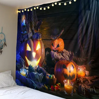 Vaip Halloween seeria taust riie ins riie, mis rippus seina riie magamistuba teenetemärgi riie tapestry Halloween seeria