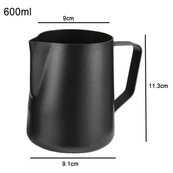 350/600ml Käepide Roostevabast Terasest Piima Vaht Kohvi Latte Cappuccino ' Le Kann Cup