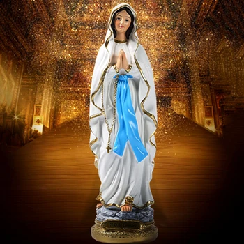 Katoliku Vaik Madonna Neitsi Maarja Kuju Joonis Käsitöö Figuriin Usuliste Pulm Kingitus Xmas Töölaua Kaunistus