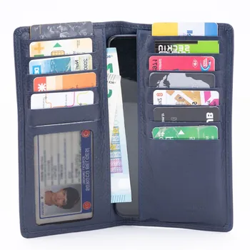Ehtne türgi Nahast Lehm Nahast ID-Kaardi Omanik Candy Värvi Pank Credit Card Gift Box Multi Slim Pesa Kaardi Puhul