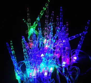 5M 28 LED Icicle String Tuled Haldjas Pulmapidu Kerge Decor Uusim Xmas Party Aed Decor Jõulud 2tk