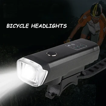Laetav Jalgratta LED Esi USB-Veekindel Jalgratta Ohutuse Ratsutamine Taskulamp Hoiatus Ees Lamp Väljas Tsükli Decor