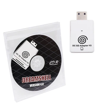 SM SD TF Mälukaardi Adapter, Lugeja V2 jaoks SEGA Dreamcast ja Ketas DreamShell Boot Loader K3NB