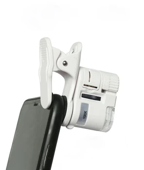 HD 100 Korda Luup Mobiiltelefoni Mikroskoobi käeshoitav Kirjatarvete Ehted Identifitseerimine Jade Mobiiltelefoni Hooldus