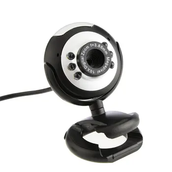 Web kaamera Digital HD Video Kaamera Praktiline Webcam Kaamera koos MIC-Clip-on Arvuti ARVUTI Sülearvuti Veebikaamera