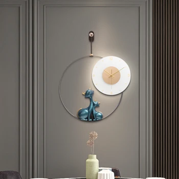 Nordic Light Luksus elutuba Kella Minimalistlik Office Kella Vannituba Kell Veekindel Reloj Viilutatud Home Decor EC50BG