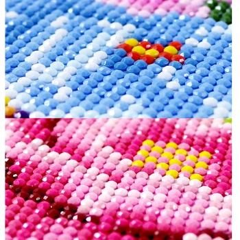 Disney Täis Square 5D DIY Diamond Maali Miki Saagi Fireflies Diamond Tikandid ristpistes Mosaiik Kingitus
