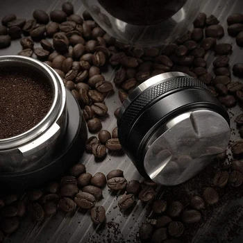 51mm Espresso Tamper & Turustaja, Dual Head Kohvi Leveler, Reguleeritav Sügavus-Professionaalne Espresso Käsi Tampers