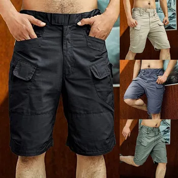 Meeste riided Meeste Püksid Classic (sh risttoimse) Sidusega Lõdvestunud Sobib Töö Kanda Võidelda Ohutuse Cargo Püksid pantalones hombre ropa hombre