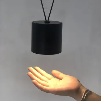 Minimalistlik Juhe LED Ripats, Tuled DIY Lakke Rippuma Lambi söögilaud Peatamise Valgustusseadmete Valge Must Art Deco Light