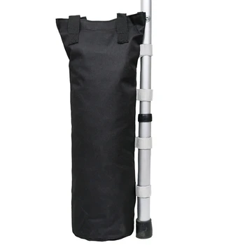 Väljas -Up Telk Varikatus Lehtla Kaal Sandbag Ankrute Komplekt-4 Tk (Must)