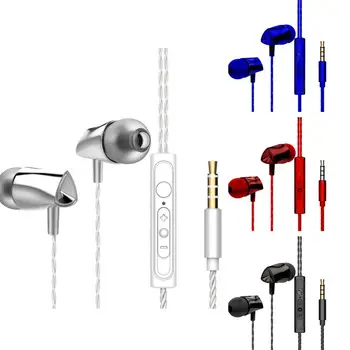 EOR X10 Universal Wired Kõrvaklapid, In-ear Earbuds Bass Kõrvaklapid Helitugevuse muutmine IPhone Samsung MP3 Sport Gaming Kõrvaklapid