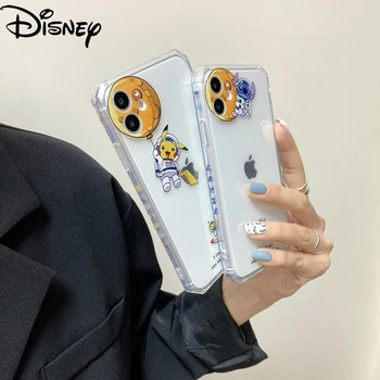 Disney cartoon paar armas Õmblema mobiiltelefoni juhul sobib iPhone7/8Plus/X/XR/XS/XSMAX/se/xr11promax/12Pro/12mini/