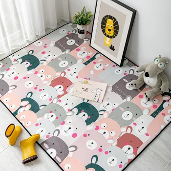 Laste tuba mugav matid multikas loomade lastetoas põrandal matid vaip magamistuba, elutuba, tuba saab täis laste