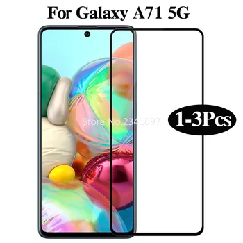 Kaitseklaas Samsung Galaxy A71 71 71A 5G Karastatud Klaas Ekraan Kaitsja kohta SamsungA71 GalaxyA71 Gelaksi Glaxy Film 9H