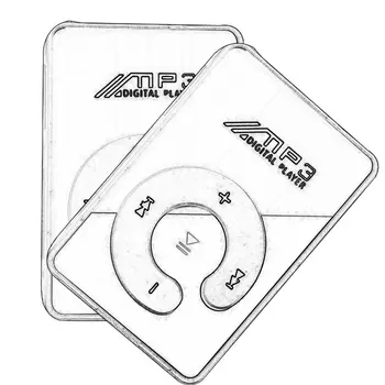 Kaasaskantav Mini Clip-USB-MP3-Mängija Muusikat Meedia Tugi Micro SD TF Mälukaardi Mood Hifi MP3 vabaõhuspordi