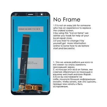 Algne ASUS Zenfone Max Plus M1 ZB570TL LCD Ekraan Puutetundlik Digitizer Asus ZB570TL Ekraan Raami Asendamine