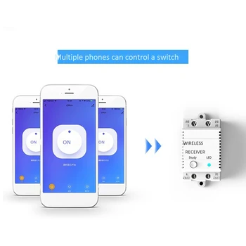 WIFI Smart Switch APP pult Juhtmed-Tasuta Traadita kaugjuhtimine Lüliti hääljuhtimine