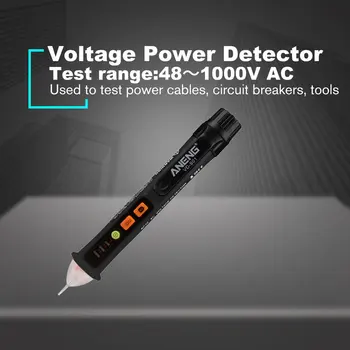 ANENG Mitte-Kontakt Elektriline Pinge Võimsus Tester Pen Pliiats, LED-Valguse Detektor Anduri Pinge Elektriliste Andurite Tester
