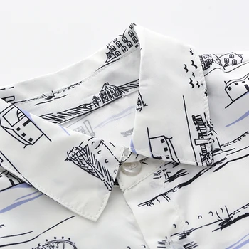 Lapse Mood Poiste Riided Cartoon Prindi Pikk Varrukas Särgid+Suspender Püksid Varustus Lapsed Poiss, Vabaaja Rõivad