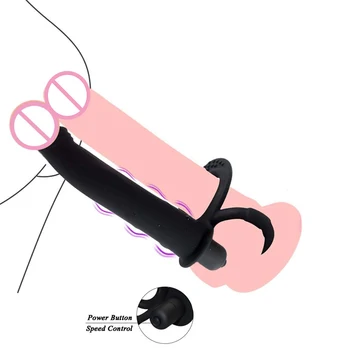 Naiste Dildo Vibraatorid Anal Plug Massaaž Silikoon Veekindel Stimulaator Butt Plug Lükata Ejakulatsiooni Ringi Sugu Mänguasjad Meestele/Paar