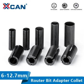 XCAN Ruuteri Bitine Adapter Collet 6 6.35 8 10 12 12,7 mm CNC Milling Cutter Täpsusega Chuck End Mill Adapter Machine Tool Holder