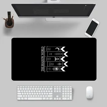 Varjude Maailma Shadowhunters Suur Gaming Mouse Pad Office Desk Sülearvuti Klaviatuur Matt Laua Padjad