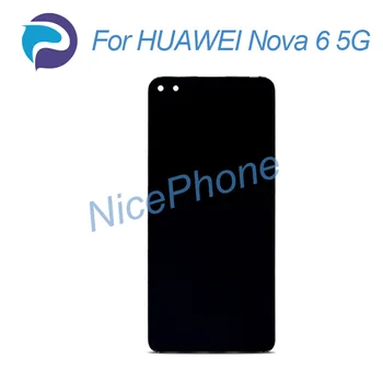 Näiteks HUAWEI Nova 6 5G LCD Ekraan + Touch Digitizer Ekraan 2400*1080 WLZ-AN00, WLZ-TN00 Nova 6 5G LCD Ekraan