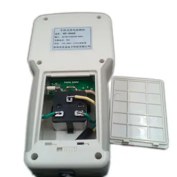 Digitaalne Elektriline Võimsus Energia Arvesti Tester Ekraan Watt Meter Analyzer energiasäästlike lampide tester HP9800 digitaalse pinge meetri