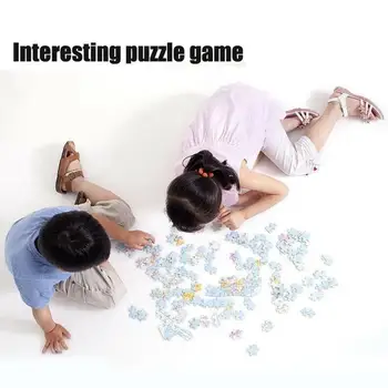 1000Pcs Täiskasvanud Lapsed Jigsaw Puzzle Jõulupuu, Jõuluvana Lumememm Mänguasi Kingitus