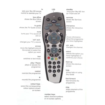 JRGK Universal Remote Kontrolli SKY Set-top Box V9 HD pult SKY HD+Pluss Programmeerimine Smart Kaugjuhtimispult