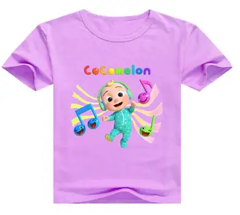 Suvel Laste Koomiks Anime Tshirts Lapsed Cocomelon 3D Print T-Särgid Poisid Tüdrukud Väikelapse T-särgid, Tee Tops Harajuku Streetwear