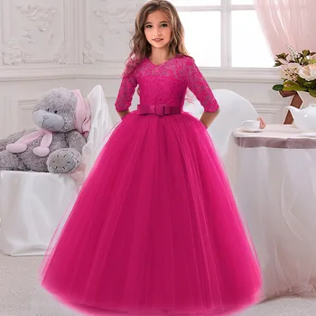 2021 Teismelised Valge Printsess Kleit Lapsed Kleidid Tüdrukute Laste Poole Ball Kleit Pulm Kleidid Jõulud Pruut Kostüüm Tüdruk