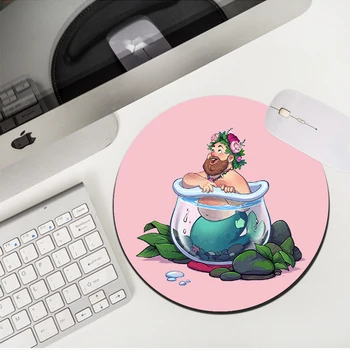 MRGLZY Multi-suurus Naljakas Merineitsi Armas Väike Mouse Pad Office MousePad Vaibad Laua Mat Loomulik mittelibiseva Kummist PC-Mängude Tarvikud