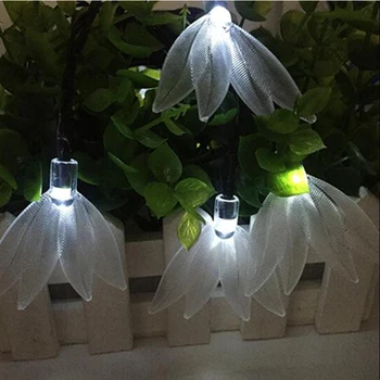 Veekindel LED Päikese Valgus Õnnelik Neli-Leaf Ristik LED-String Haldjas Kerge Väljas Aed Uut Aastat, Pulmi Jõulud Decor