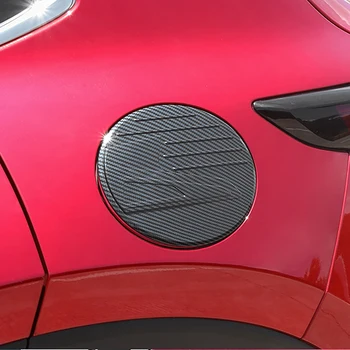 Näiteks Mazda CX-30 CX30 2020 ABS süsinikkiust Kütusepaagi Kork Kate Sisekujundus Gas Tank Protector Kleebis Auto Stiil