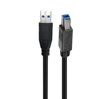 Lisatasu Printerid/Skannerid Kaabel 10Ft Superspeed USB 3.0 Type Male B Male Kaabel Printerid/Skannerid